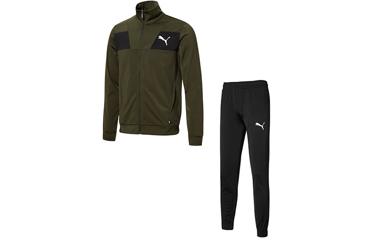 

Мужская повседневная спортивная одежда, воротник-стойка, умеренный размер Puma, jasper