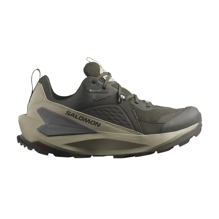 

Кроссовки Salomon Elixir GORE-TEX Peat Vintage Khaki, зеленый