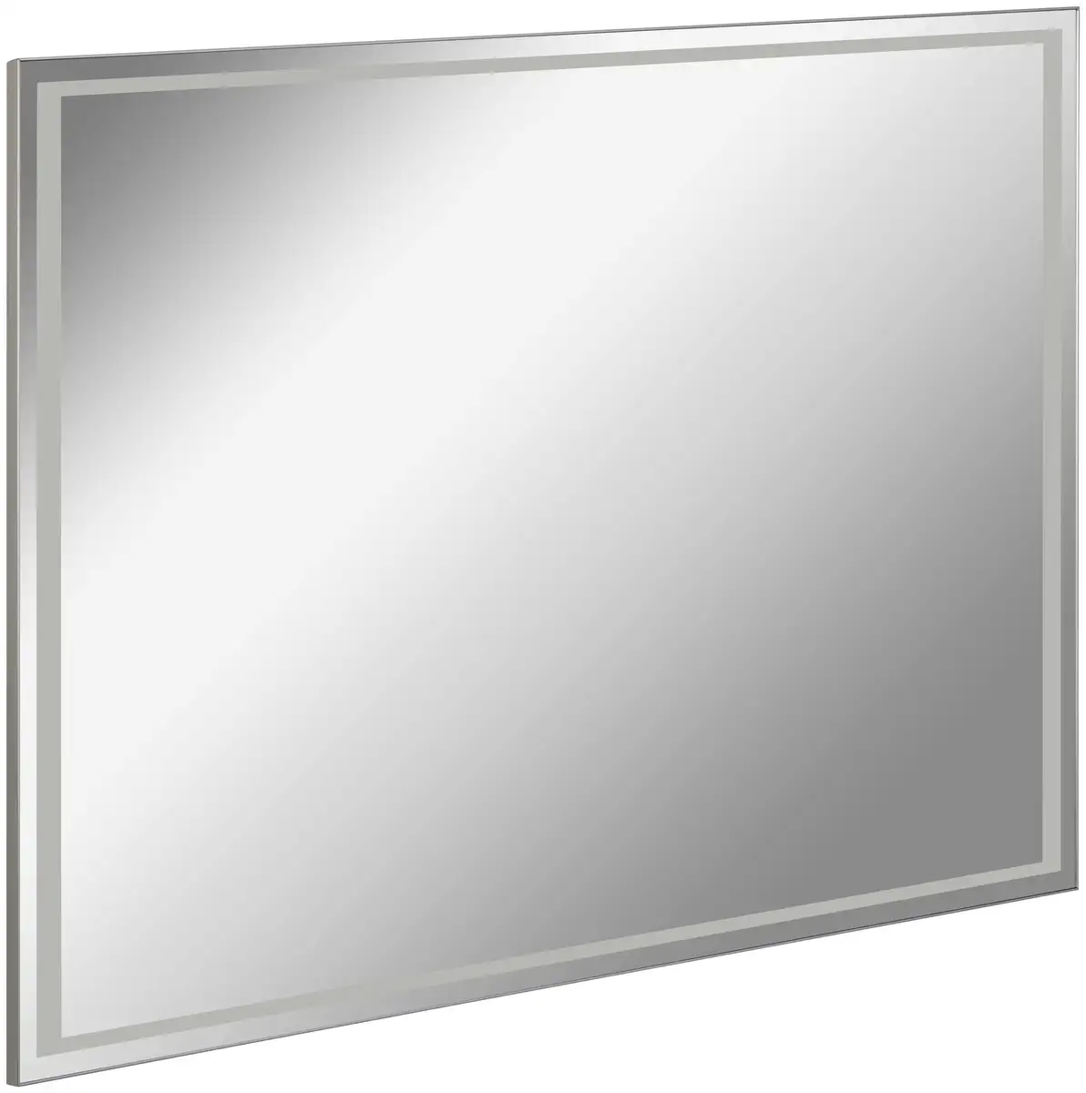

FACKELMANN Зеркало для ванной "Framelight 100", (1 шт.), 80 x 60 см, светодиодное 100х70,5х2,5 см, цвет spiegel/sat