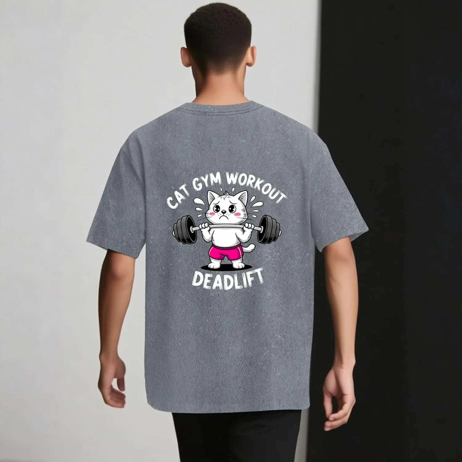 Футболка Cat Gym Workout Deadlift для женщин — фото 2