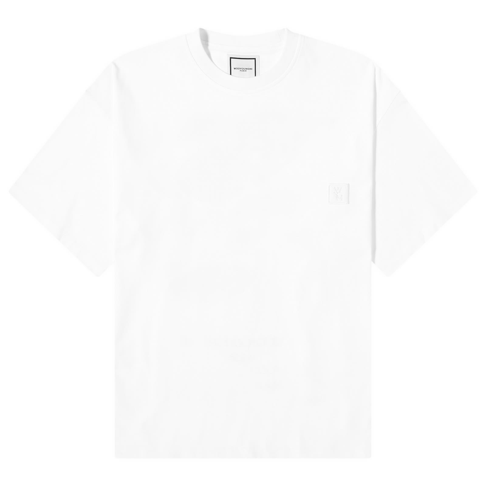 

Футболка Wooyoungmi Jellyfish Logo T-Shirt, белый