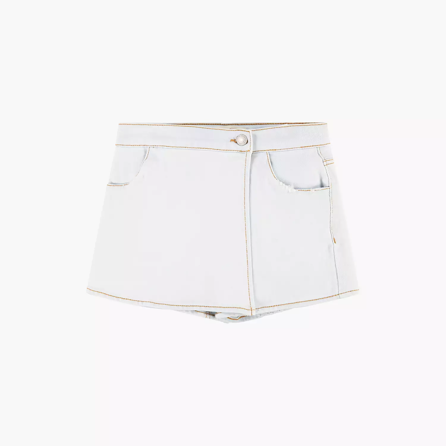 

Джинсовая юбка-шорты для девочек 7-16 лет Levi's, цвет At Sea - White