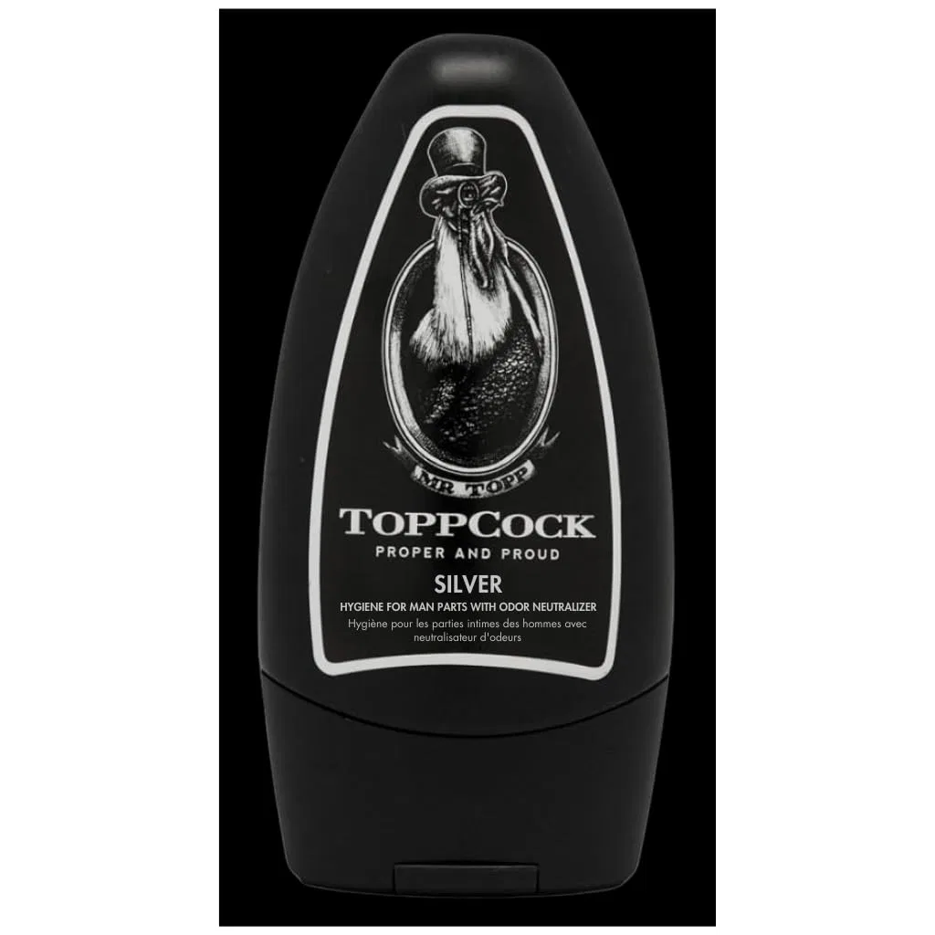 Мужской гигиенический гель ToppCock Silver Leave-On, 90 мл Toppcock — фото 3