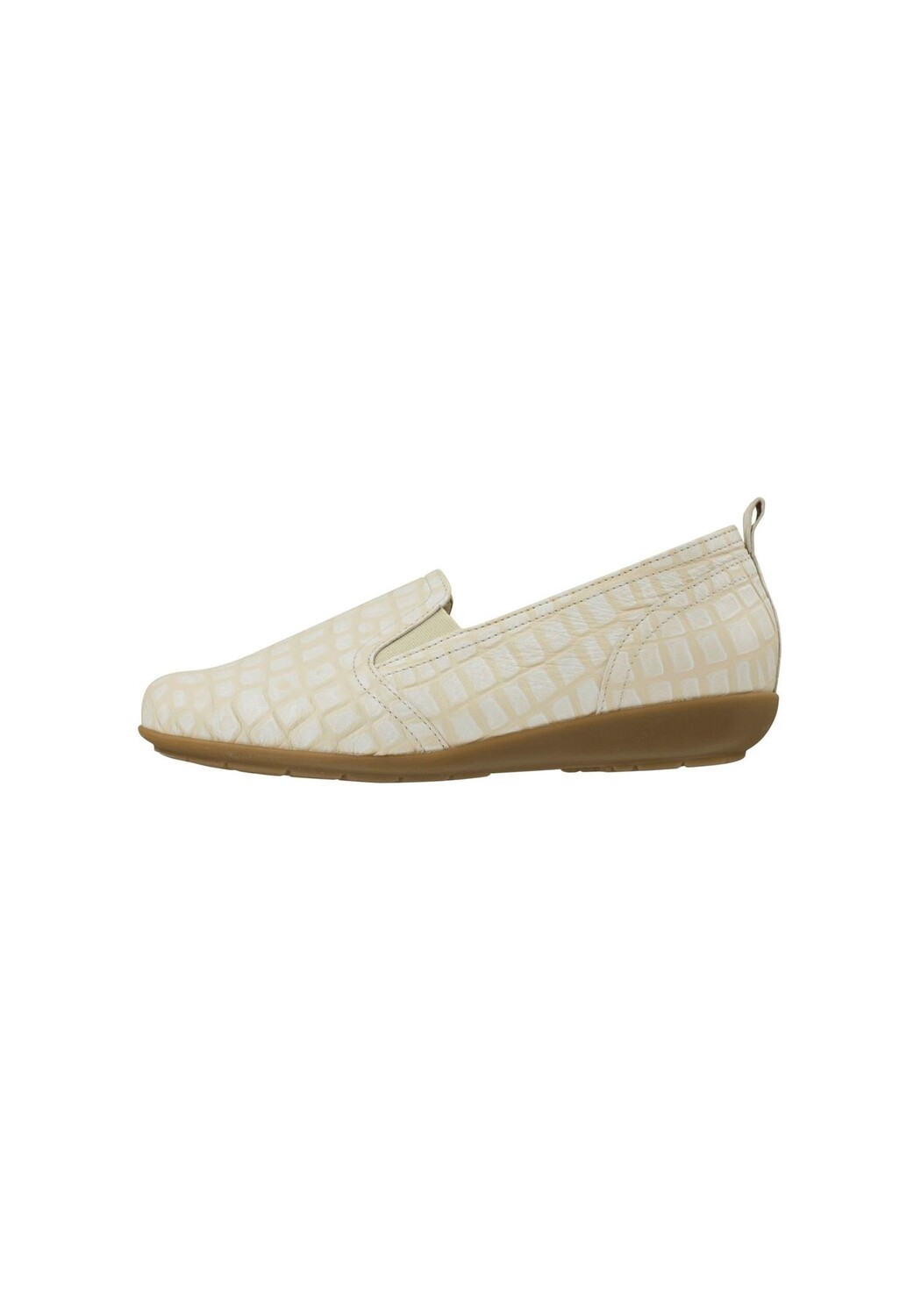 Тапочки Clea из мягкой кожи оленя Natural Feet, белый — фото 2