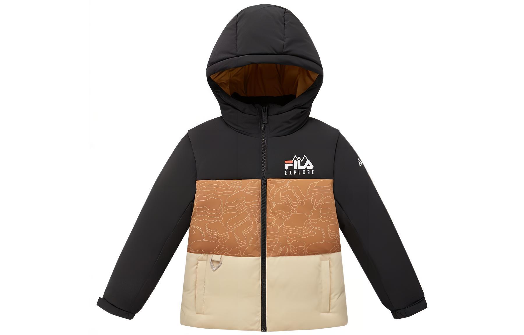 

Пуховая куртка для подростков Fila Kids, pitch черный