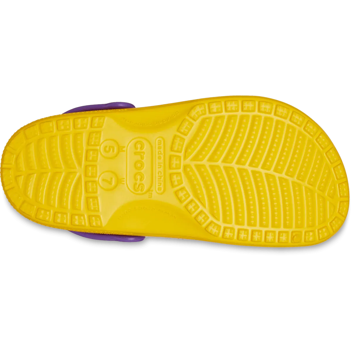 Классические сабо LSU Crocs, Sunflower — фото 4