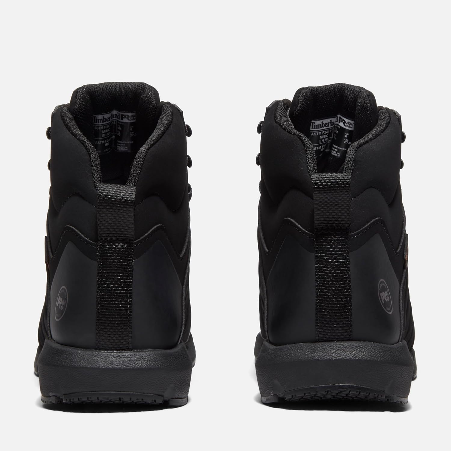 Timberland PRO мужские рабочие ботинки Radius Mid с внутренней защитой от ударов и композитным защитным носком, Black — фото 3