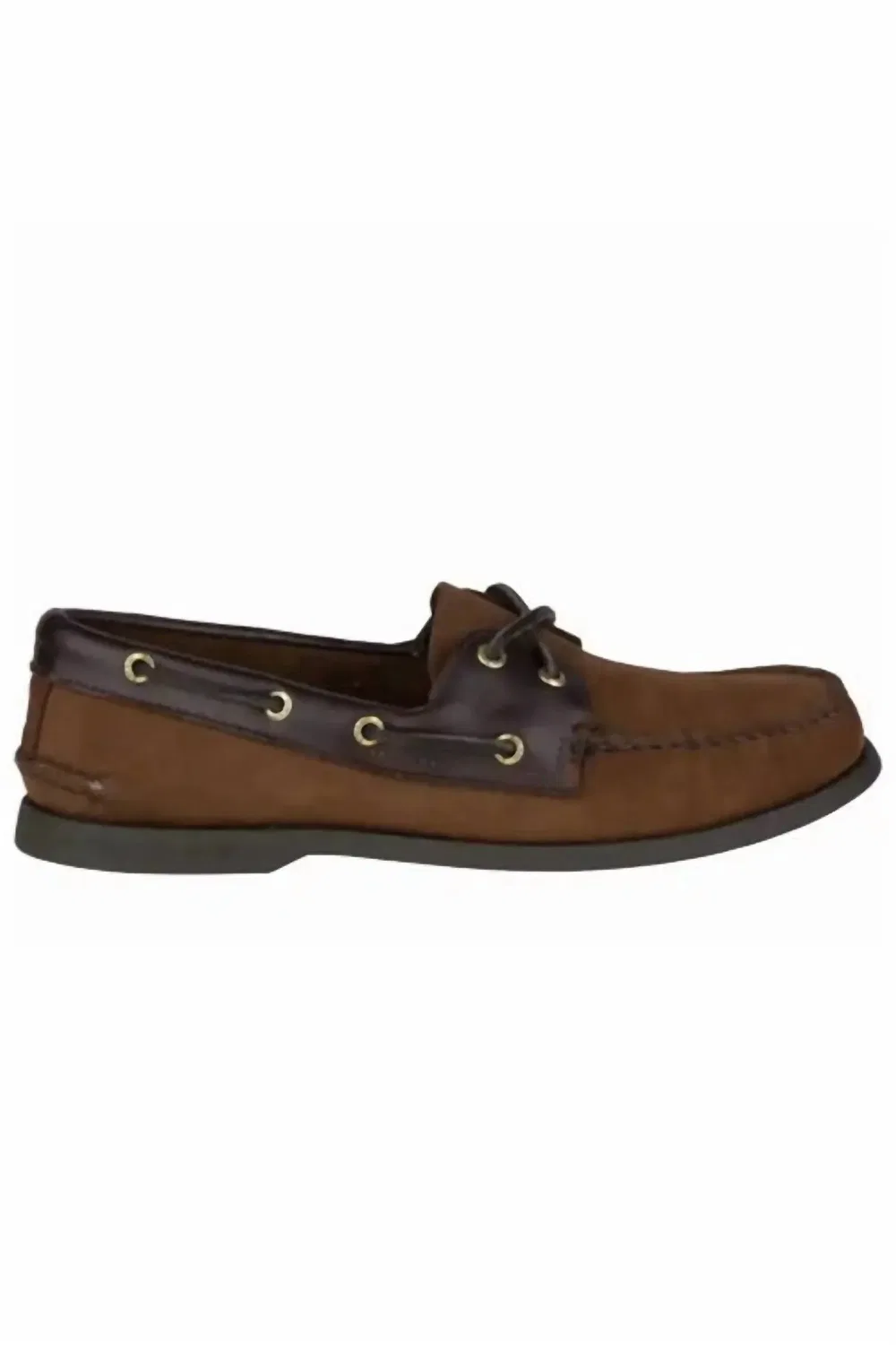 Sperry Мужские лодочные туфли Top-Sider коричневого цвета — фото 2
