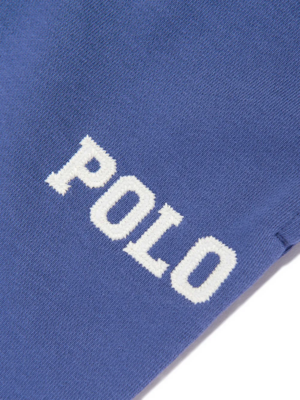 Спортивные брюки с вышитым логотипом POLO RALPH LAUREN KIDS, синий — фото 3