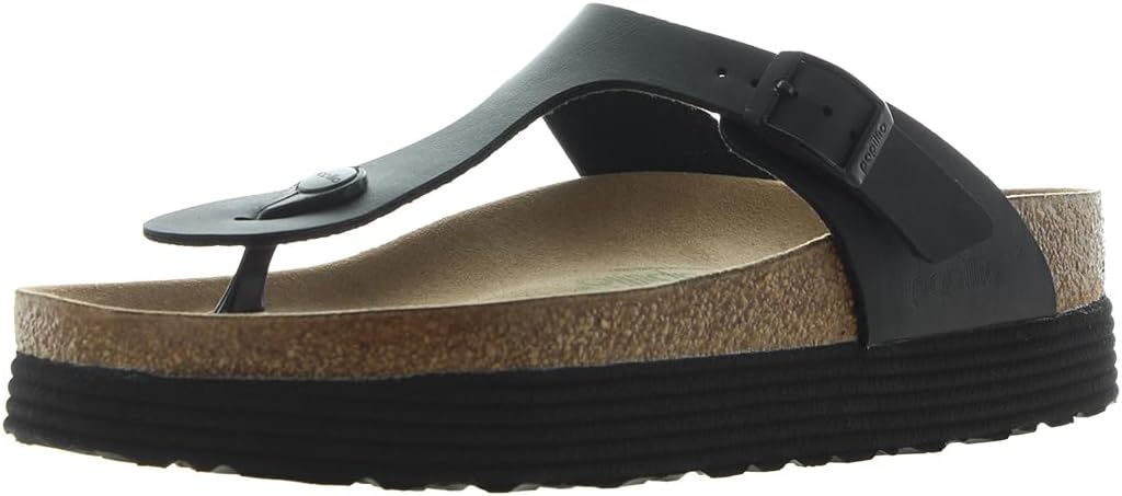 

Вьетнамки Birkenstock унисекс-взрослые ThongGizeh Pl V - черные Bf R