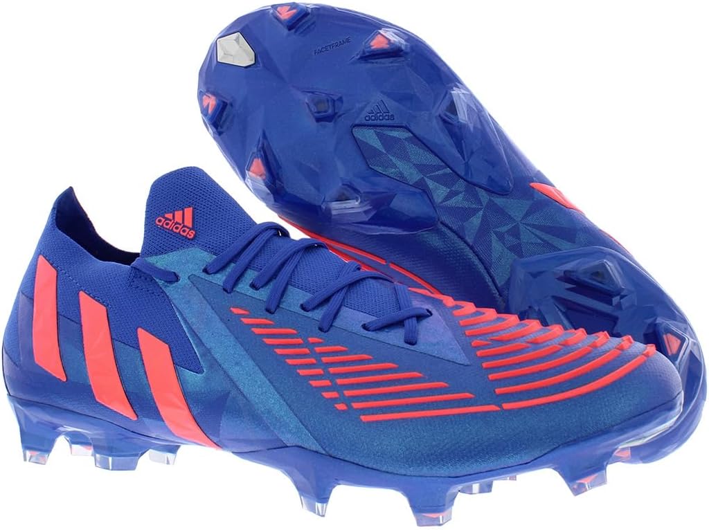 Футбольные бутсы Adidas Predator 18.4 FxG для мальчиков, синий — фото 4