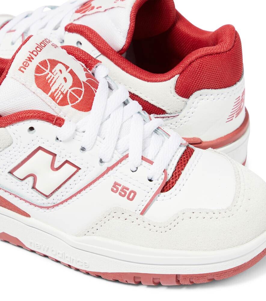 Кроссовки 550 из искусственной кожи New Balance, белый — фото 4
