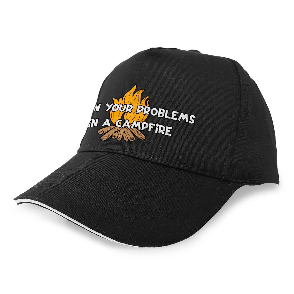 

Кепка Kruskis Burn Your Problems, черный