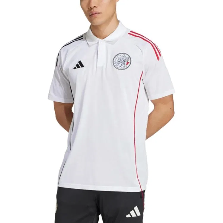 Поло Adidas Ajax Amsterdam Tiro 25 белое
