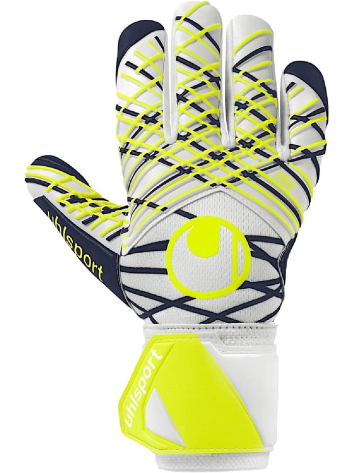 

Вратарские перчатки "Uhlsport Absolutgrip Hn Pro Jr." белого цвета