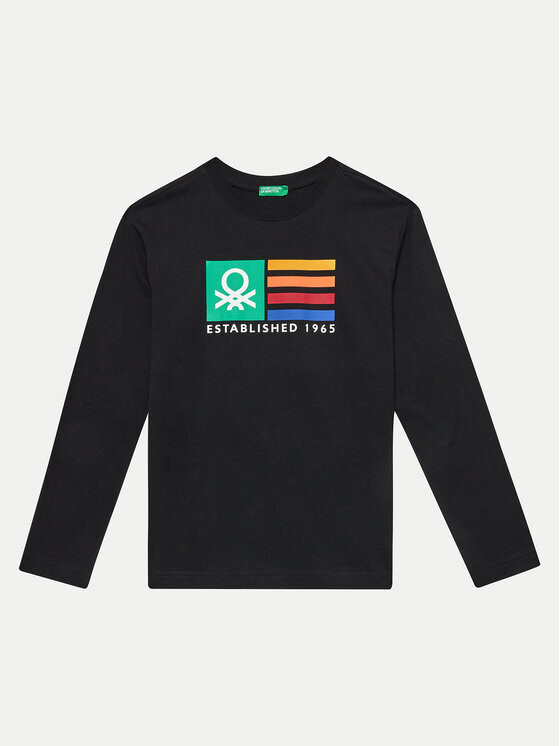 

Блузка стандартного кроя United Colors Of Benetton, черный