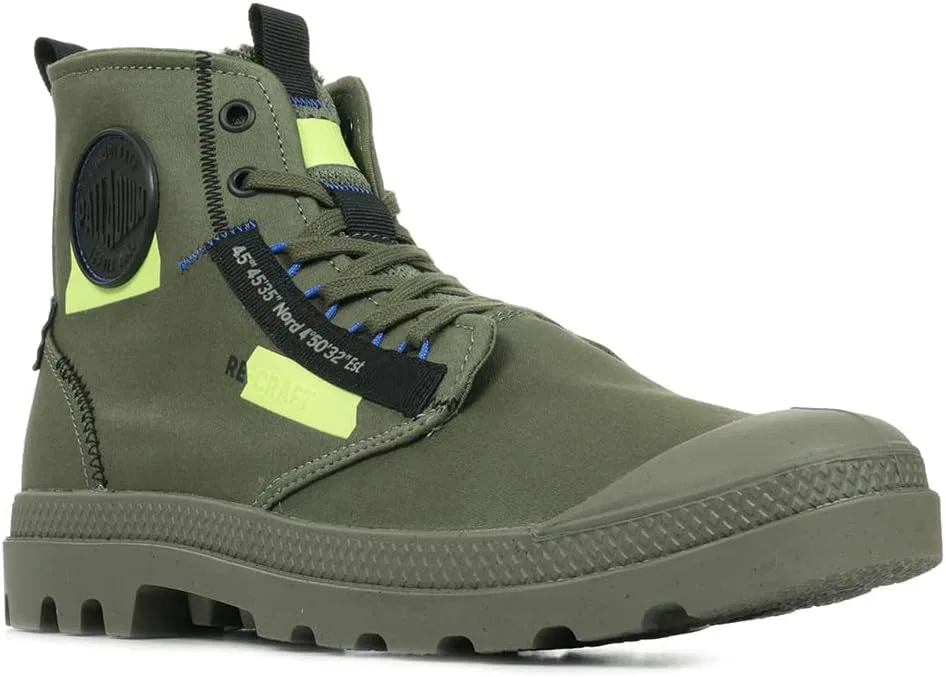 Ботинки Palladium Unisex Adult Pampa Hi Re-Craft, Olive Green — фото 2