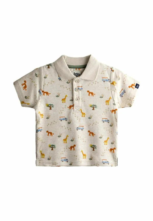 Рубашка поло стандартного кроя Jojo Maman Bébé, Natural Safari