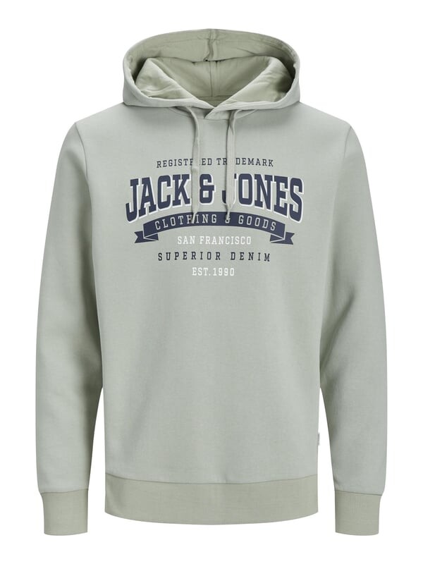 

Пуловер с капюшоном Jack & Jones, зеленый