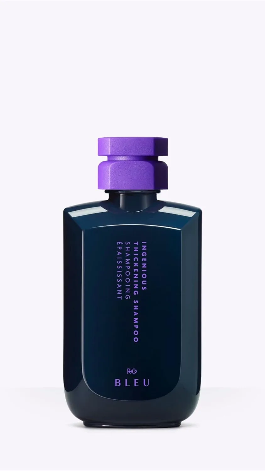 Шампунь для придания объема R+Co BLEU Ingenious Thickening Shampoo, 8,5 унций.