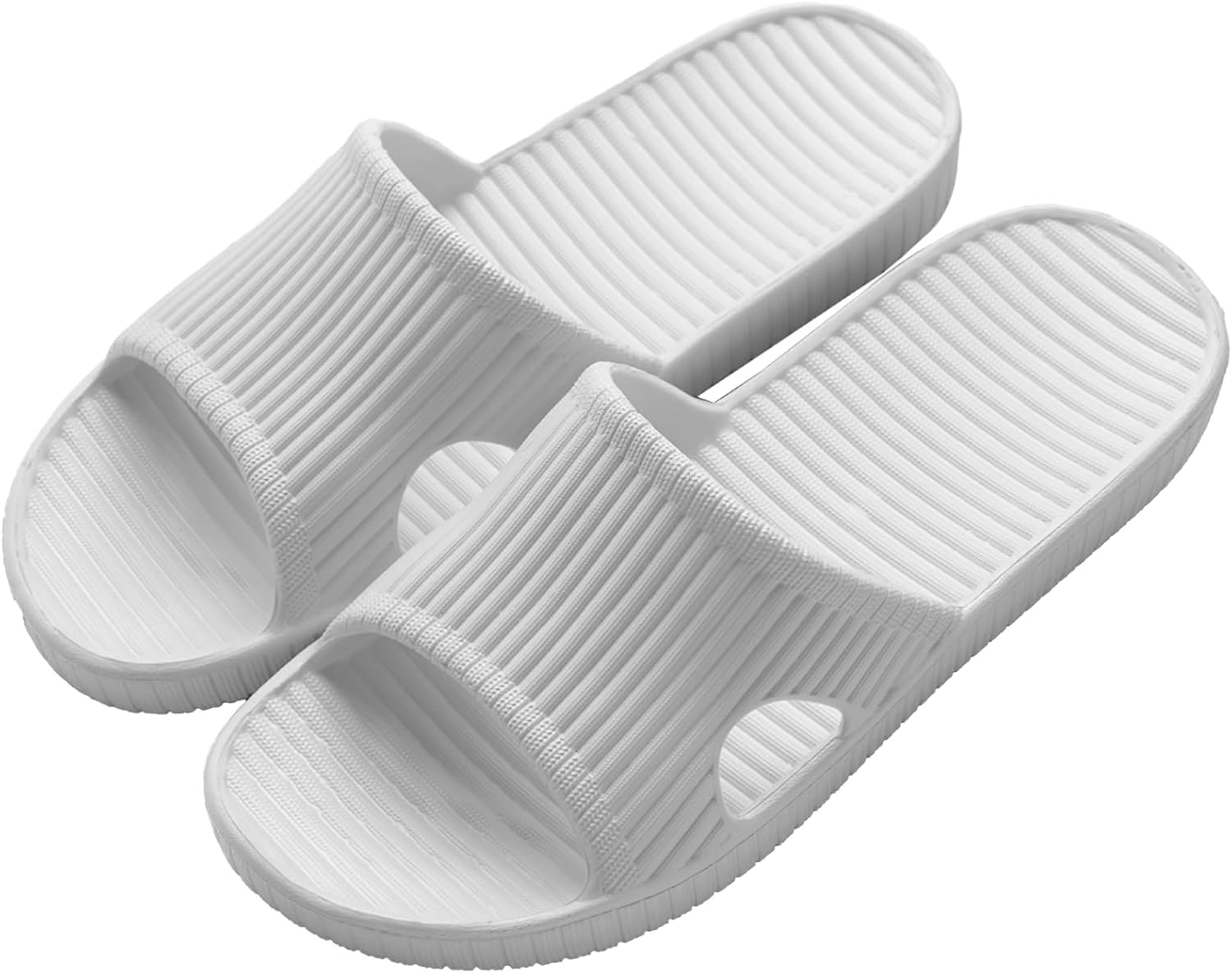 

Тапочки для душа VIDSID для женщин и мужчин, быстро сохнущие, легкие, с открытым носком, противоскользящие, из EVA, удобные для путешествий, дышащие, шлепанцы для ванной, дома и улицы, бежевый