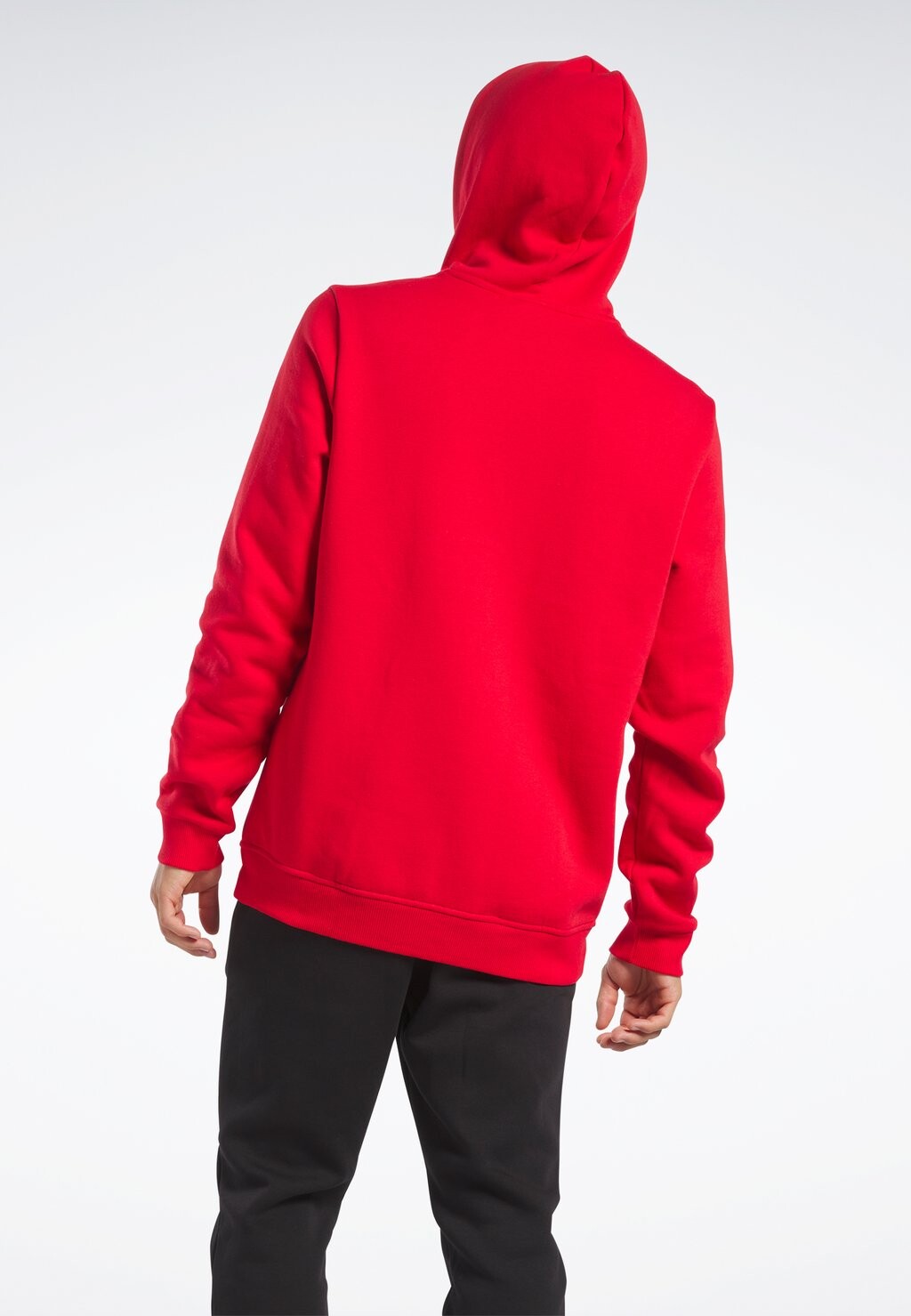 

Толстовка с капюшоном IDENTITY STACKED LOGO Reebok, красный