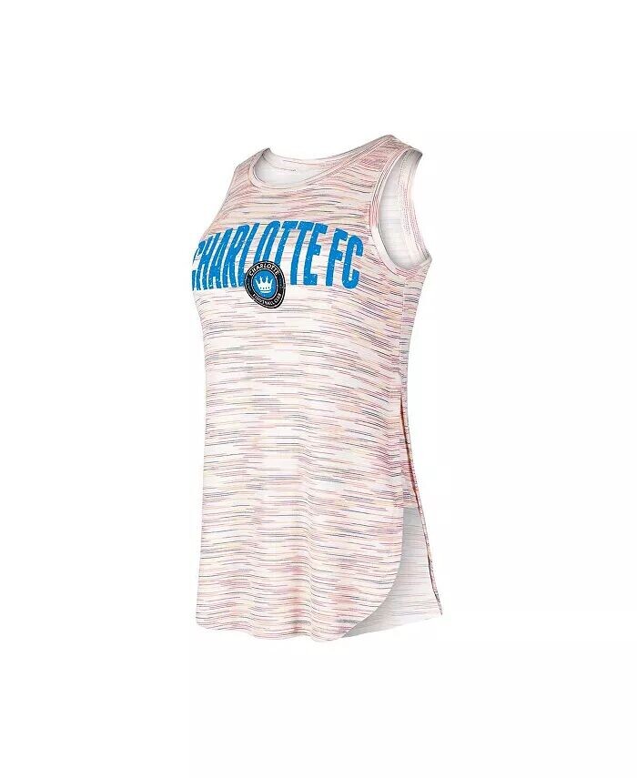 

Женская белая майка Charlotte FC Sunray Tri-Blend Concepts Sport, белый