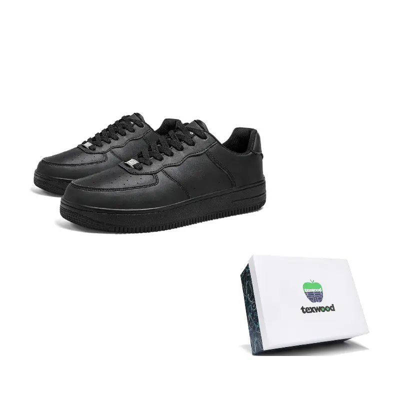 

Низкие кроссовки для скейтбординга мужские box TEXWOOD, Black[Box]