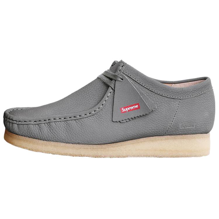 Низкие повседневные кроссовки Supreme x Originals WALLABEE унисекс серые Clarks, Gray