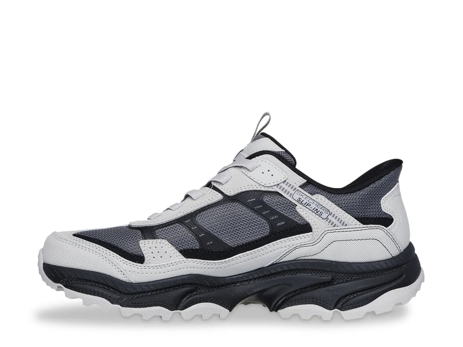 Кроссовки Skechers Hands Free Slip-ins: Vigor AT Trail Shoe - Men's, серый/черный — фото 2