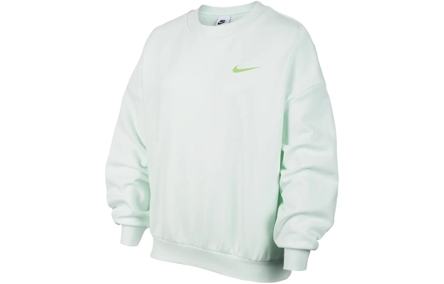 Nike Спортивный свитшот светло-зеленый детский