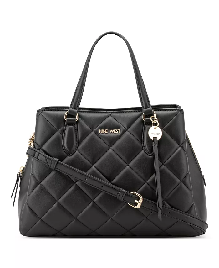 

Сумка-портфель Meilani среднего размера Nine West, черный