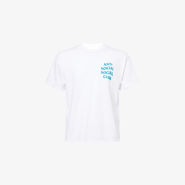 

Футболка Anti Social Social Club с блестками, белый