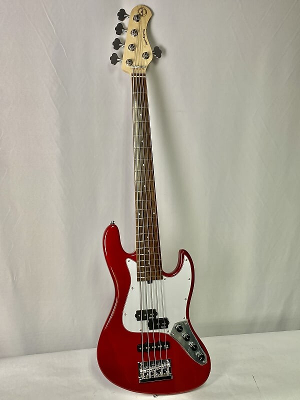

Басс гитара Sadowsky MetroExpress 21-Fret Hybrid P/J 5-String Bass Solid Candy Apple Red Metallic High Polish