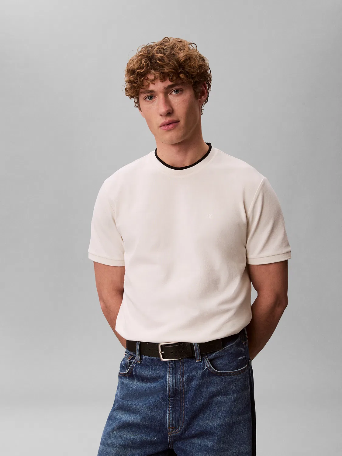 Рубашка Calvin Klein серого цвета — фото 2