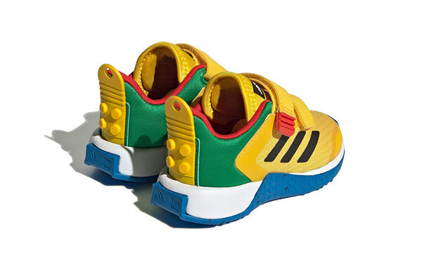 Кроссовки dna x lego кроссовки с двумя ремешками и липучкой Adidas, желтый — фото 3