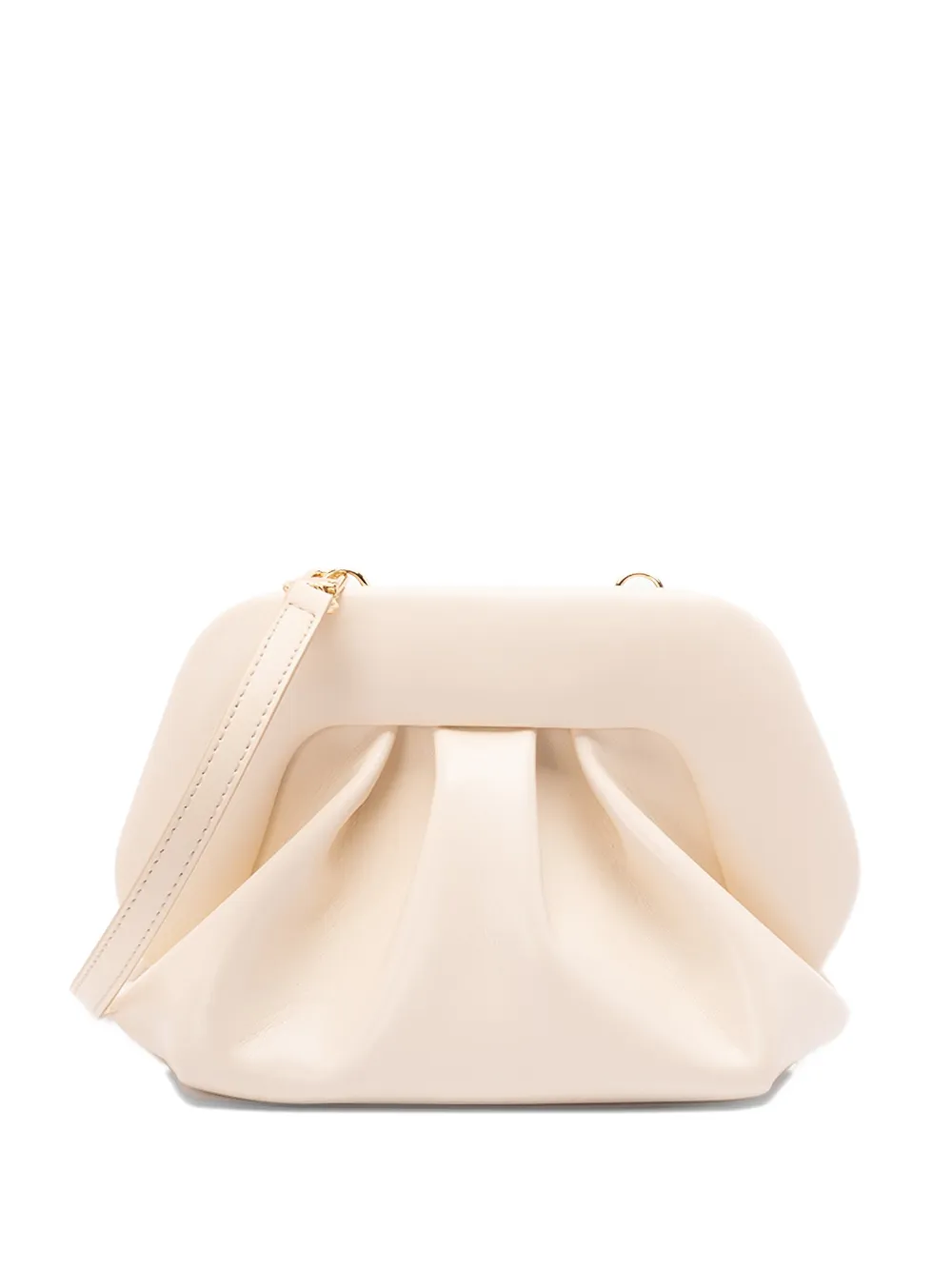 

Маленький клатч Bios с драпировкой Themoirè, бежевый