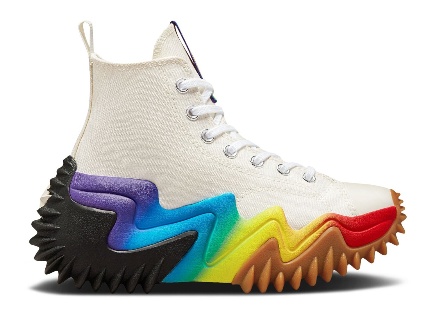 

Кроссовки Converse Run Star Motion Platform High 'Pride', кремовый, Бежевый, Кроссовки Converse Run Star Motion Platform High 'Pride', кремовый