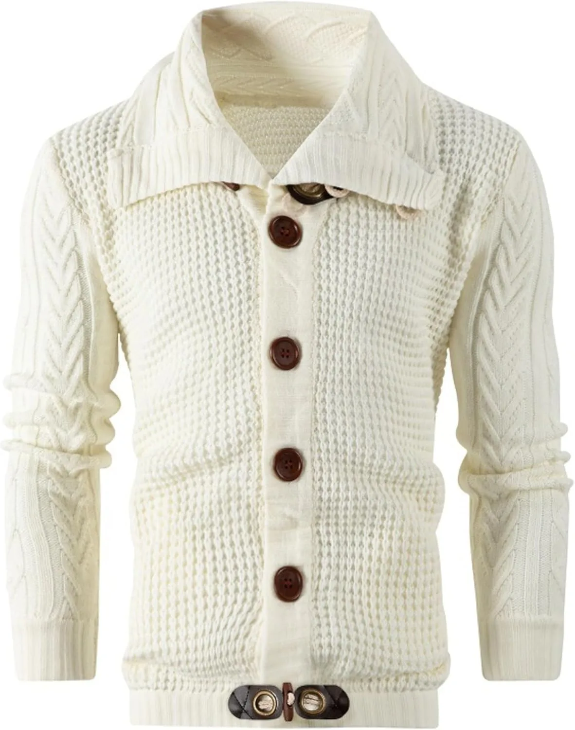 

Кардиган с капюшоном и веревкой для затягивания, фактурный, с ребристым низом JEShifangjiusu