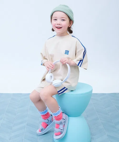 Детский костюм Easy Wash devirock × えぬくんちゃんねる, полиэстер, синий — фото 2