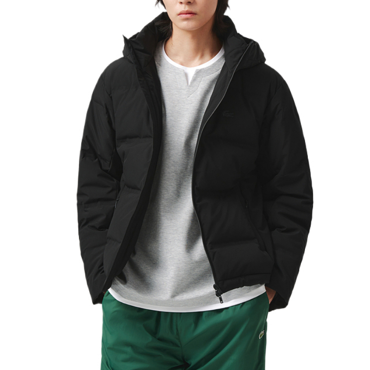 

Пуховики и куртки мужские LACOSTE, черный