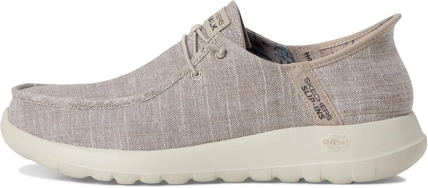 Мужские кроссовки Skechers Go Walk Max with Ease Hands Free Slip-ins, Taupe — фото 4