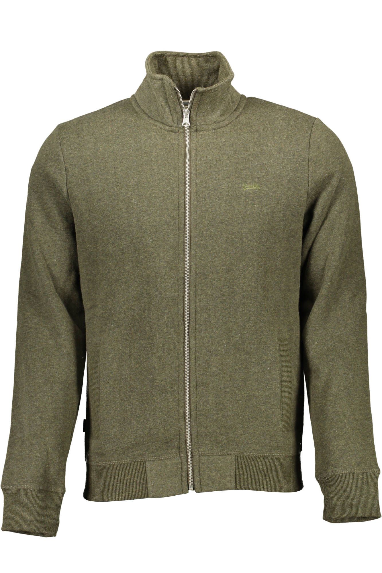 

Зеленый хлопковый мужской свитер Superdry.