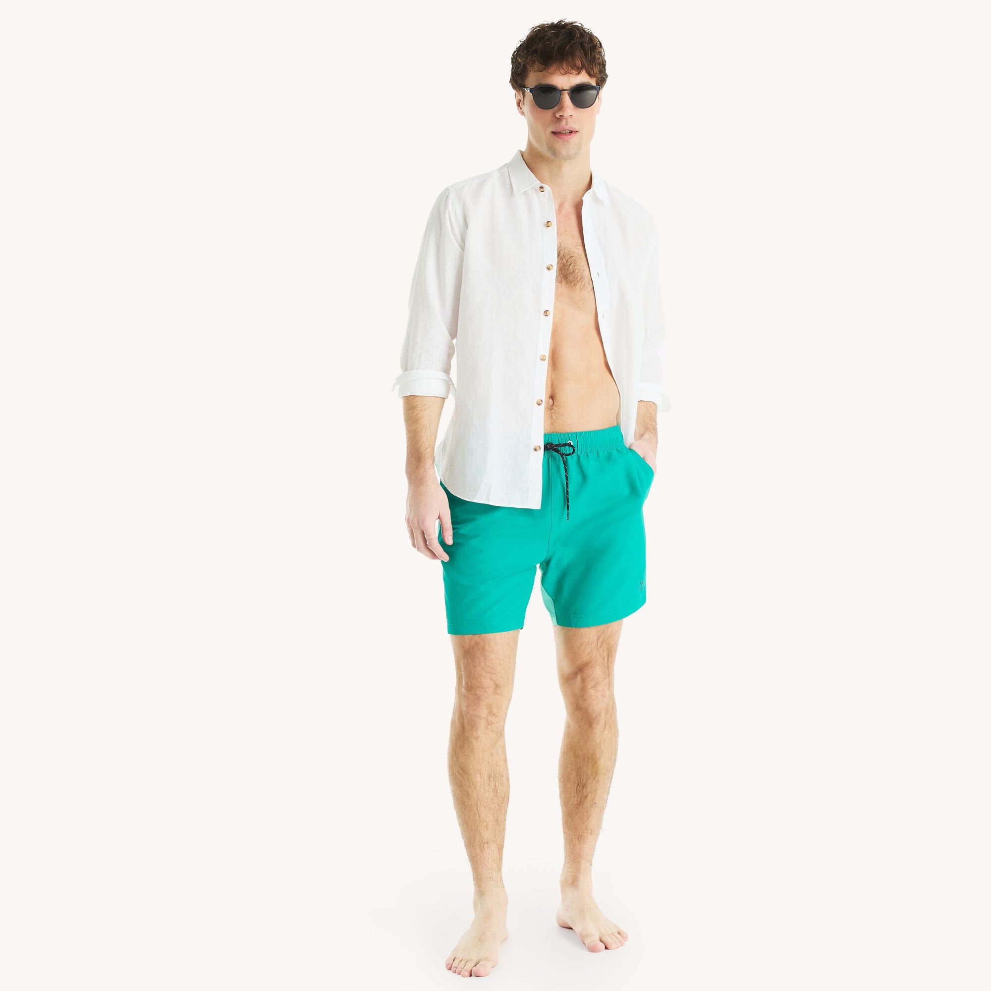 

Мужские шорты для плавания Nautica, цвет biscay teal