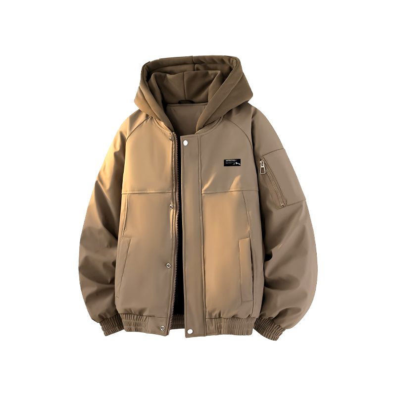 

Пуховик Unisex из коллекции Huichao Riding The Wind WARRIOR, хаки (diy badge)