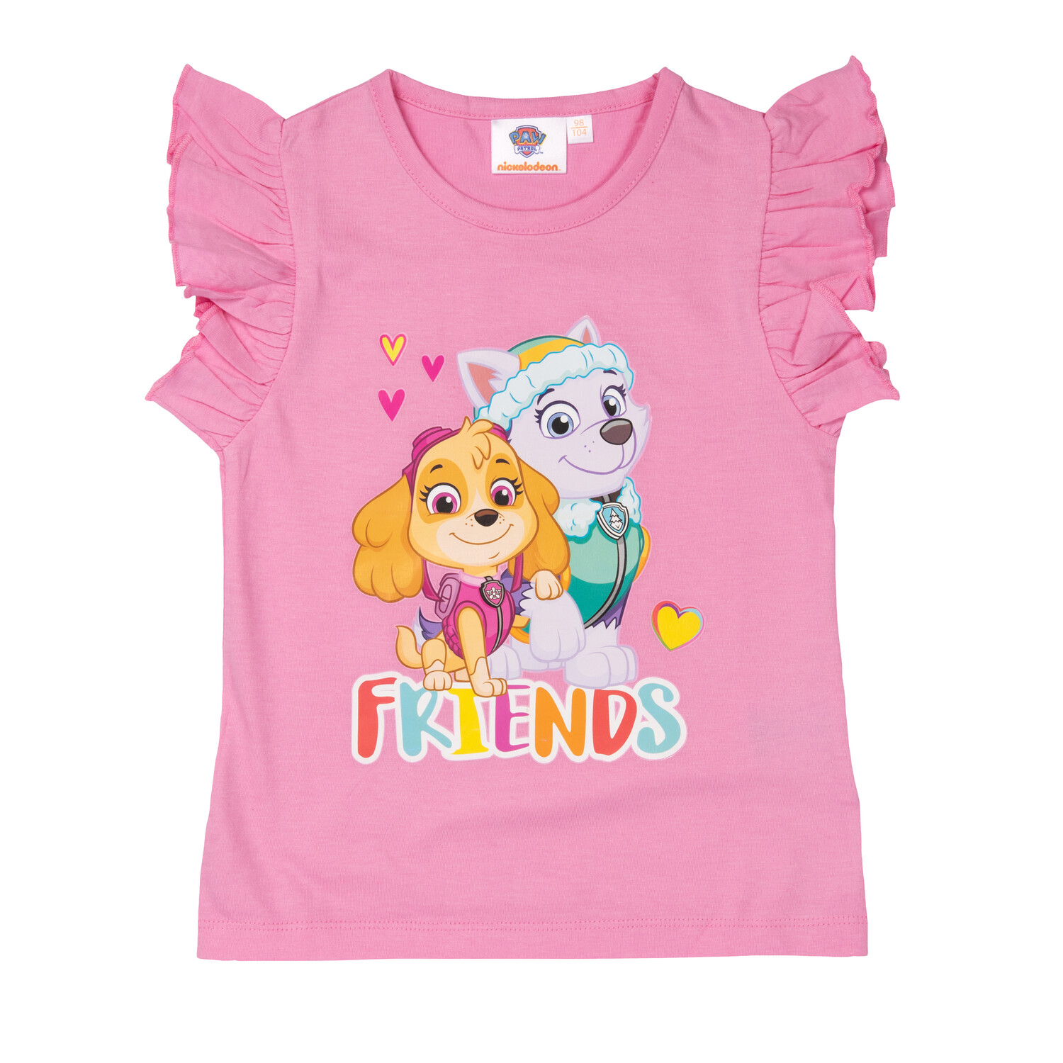 

Футболка United Labels Paw Patrol Skye und Everest Friends, розовый