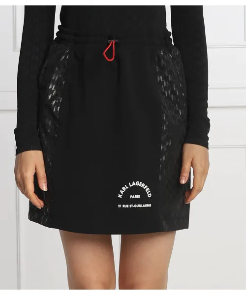 

Юбка Karl Lagerfeld, черный
