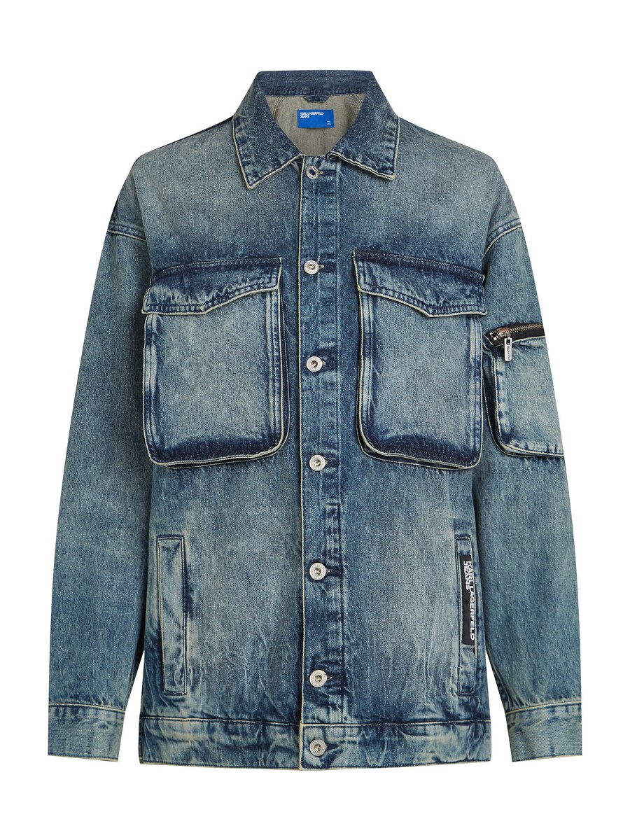

Куртка межсезонная KARL LAGERFELD JEANS, синий деним