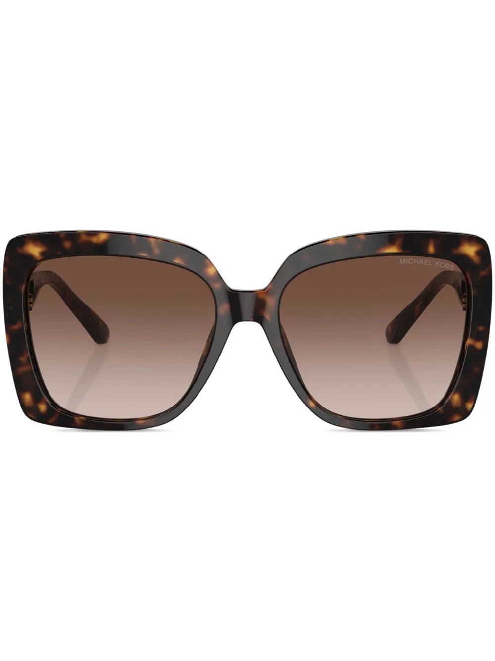 

Солнцезащитные очки Nice в массивной квадратной оправе Michael Kors, коричневый