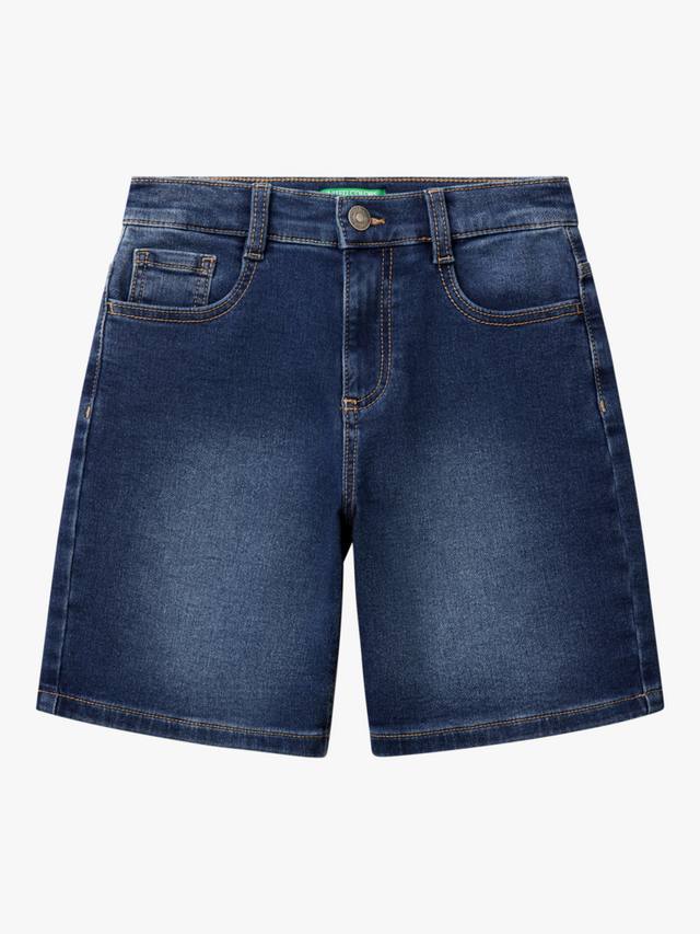 

Детские бермуды из денима Benetton, Dark Blue Denim
